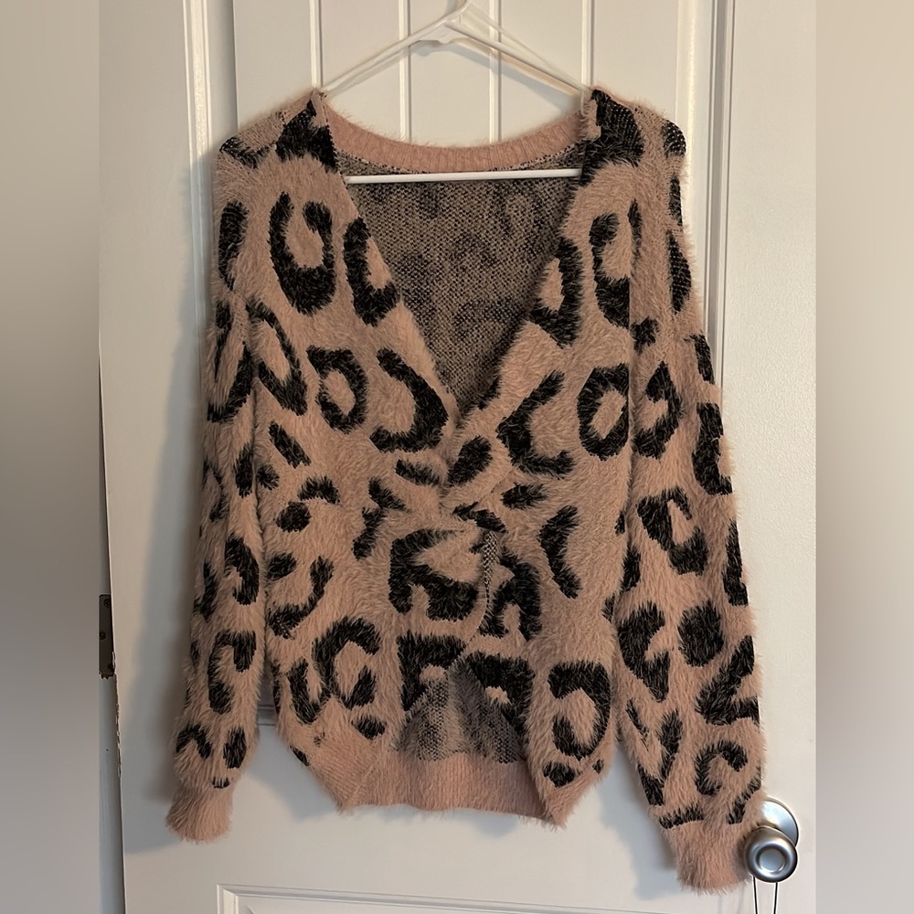 Boutique NWT Reversible Sweater-SZ SM